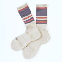 ANONYMOUSISM アノニマスイズム ゴーヘンプ Random Stripe Pile Crew Socks GOHEMP ランダムラインパイルクルー 17511900 靴下 ソックス ユニセックス レディース メンズ 日本製 麻 おしゃれ ブランド