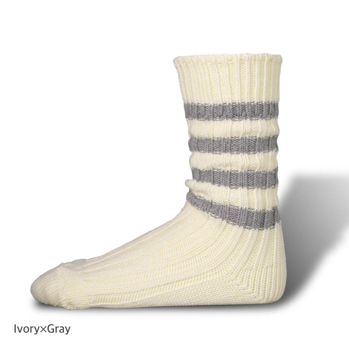 decka Quality socks デカクォリティソックス Heavyweight Socks Stripes ヘビーウ...