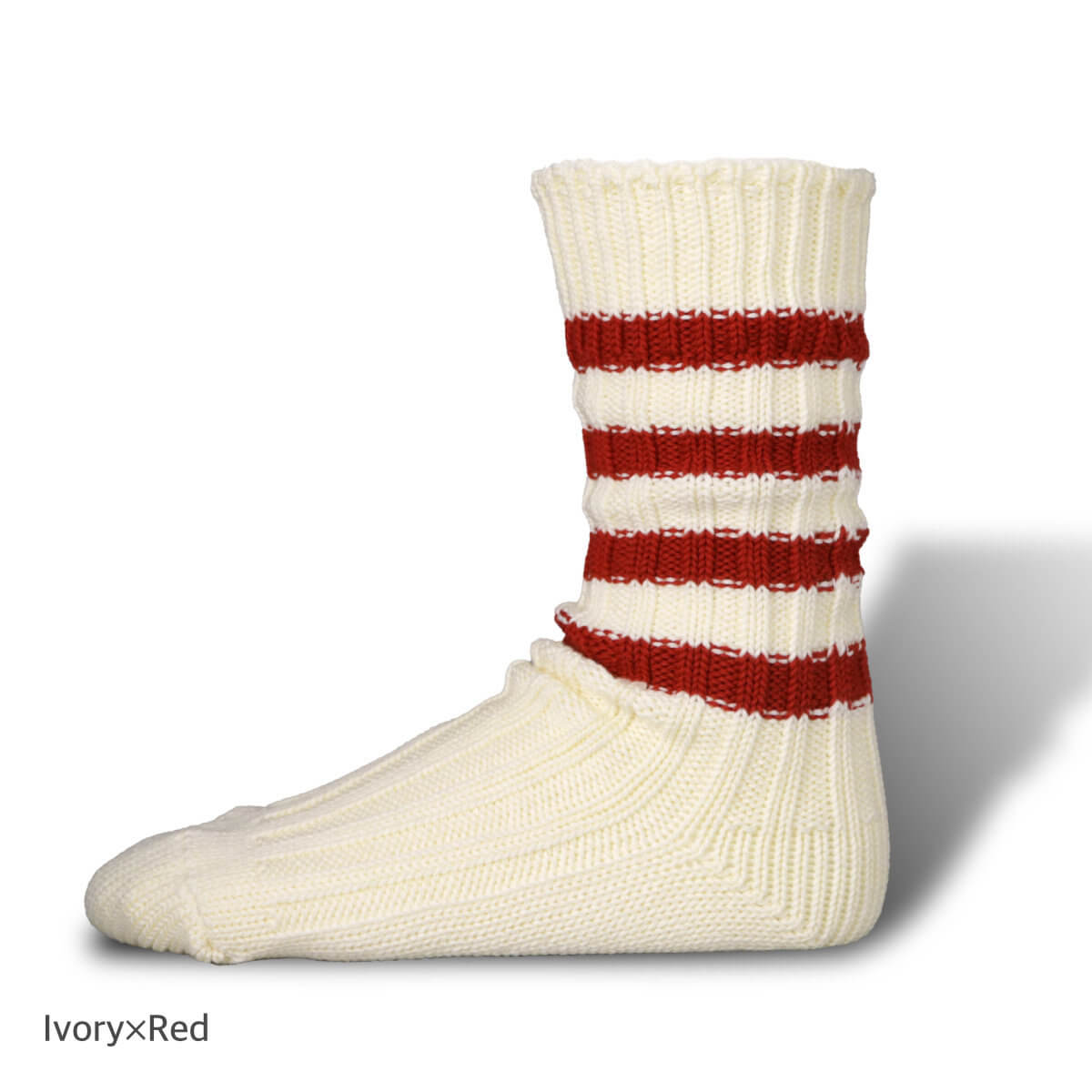 decka Quality socks デカクォリティソックス Heavyweight Socks Stripes ヘビーウ...