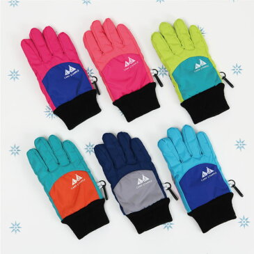 stample スタンプル キッズ 手袋 雪遊び ナイロン スウィッチ ウインターグローブ キッズ ジュニア 子供 手袋 暖かい おしゃれ かわいい 冬 撥水性 防寒性 ブルー ピンク あったかい あったか 男の子 女の子 てぶくろ 冬用 子供用手袋 スノー手袋 62005