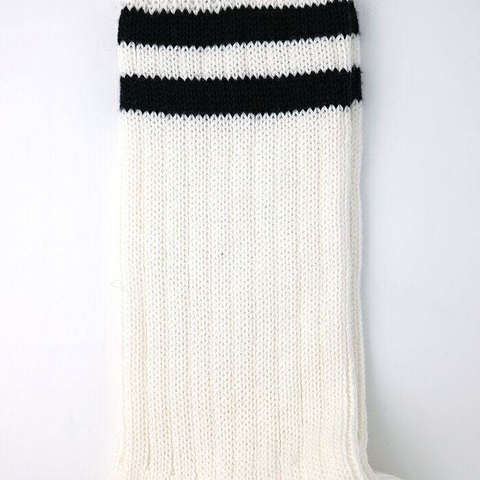 corgi（コーギー）【WOMENS】SOFT COTTON LINE SOCKS BLACK