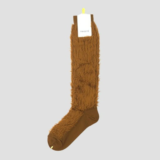 TRICOTE(トリコテ)FAKE FUR HIGH SOCKS / フェイクファーハイソックス CAMEL TRICOTE(トリコテ)FAKE FUR HIGH SOCKS / フェイクファーハイソックス CAMEL