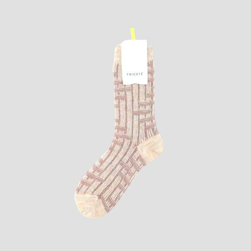 TRICOTE(トリコテ)TAM LINKED SOCKS / タムリンクドソックス BEIGE TRICOTE(トリコテ)TAM LINKED SOCKS / タムリンクドソックス BEIGE