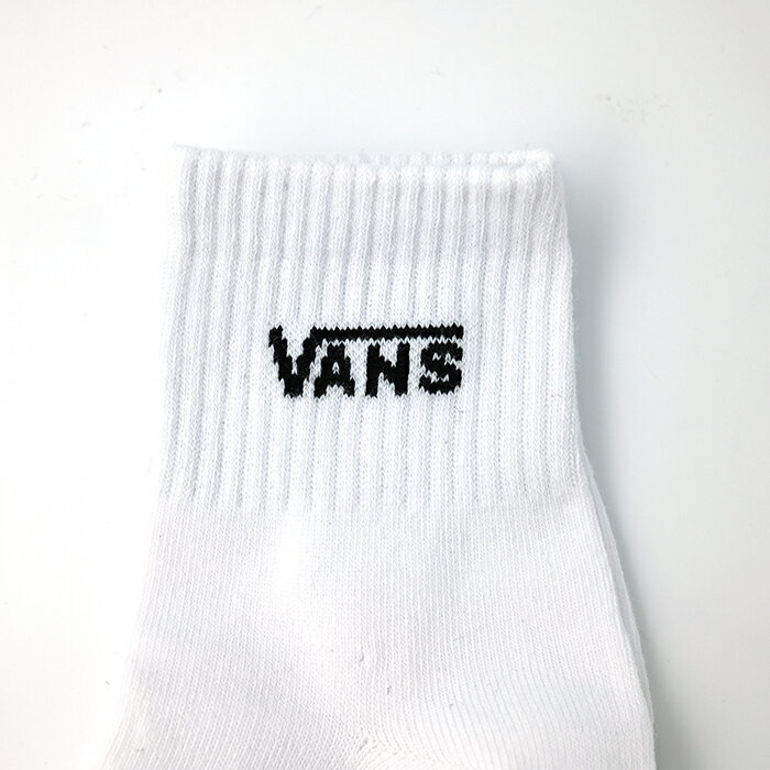 VANS（バンズ）Classic Half Crew Sock WHITE