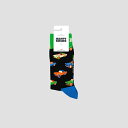 Happy Socks(ハッピーソックス) Car Sock BLACK