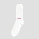 40s & Shorties(フォーティーズ アンド ショーティーズ)FRONTSIDE SOCKS WHITE