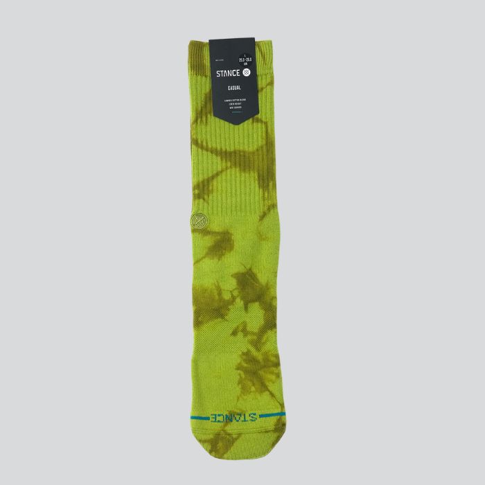 STANCEʥ󥹡ICON DYE CREWGREENL