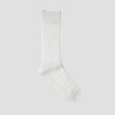 ATELIER BETON(アトリエベトン)COMFORT RIB PILE SOCKS DIRTY WHITE