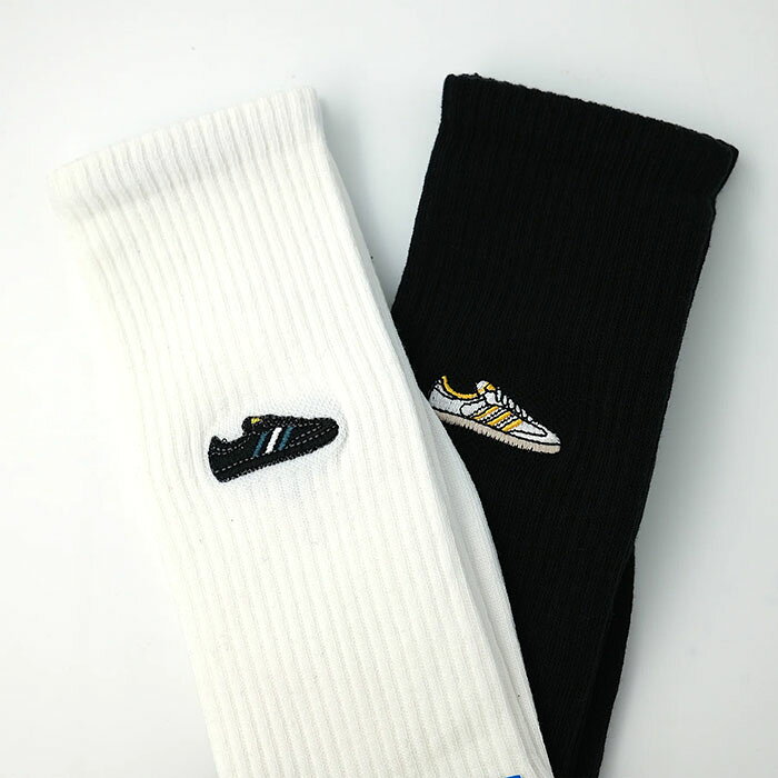 adidas（アディダス）adidas Originals SAMBA CREW 2PACK サンバ クルーソックス W...