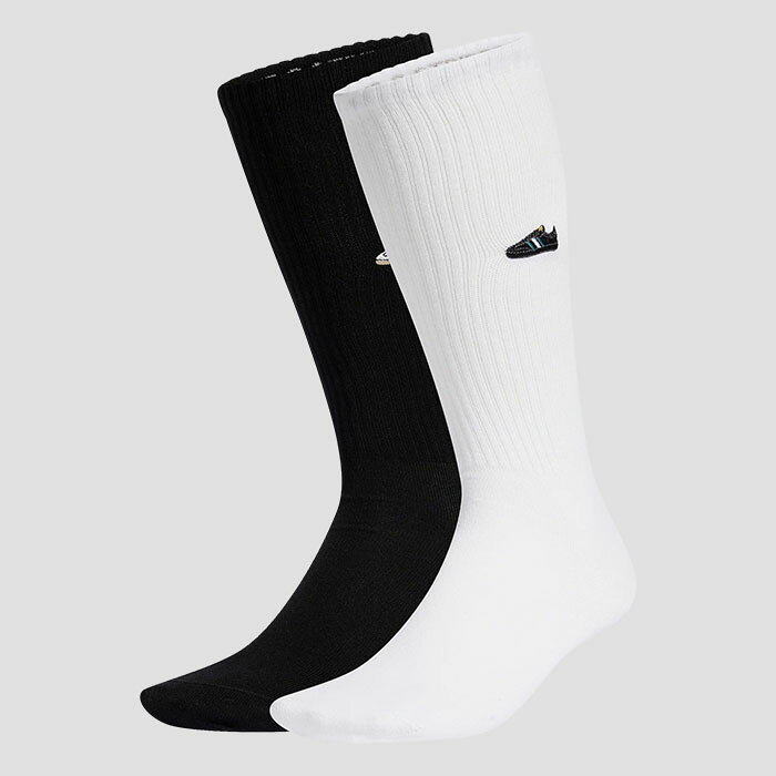 adidas（アディダス）adidas Originals SAMBA CREW 2PACK サンバ クルーソックス W...