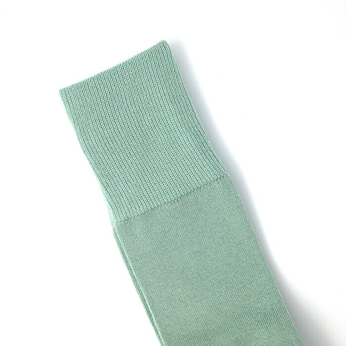 NODAL（ノーダル）Merio Wool Cotton Panel Socks GREEN