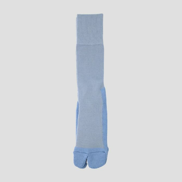 NODAL(ノーダル)Merio Wool Cotton Panel Socks BLUE
