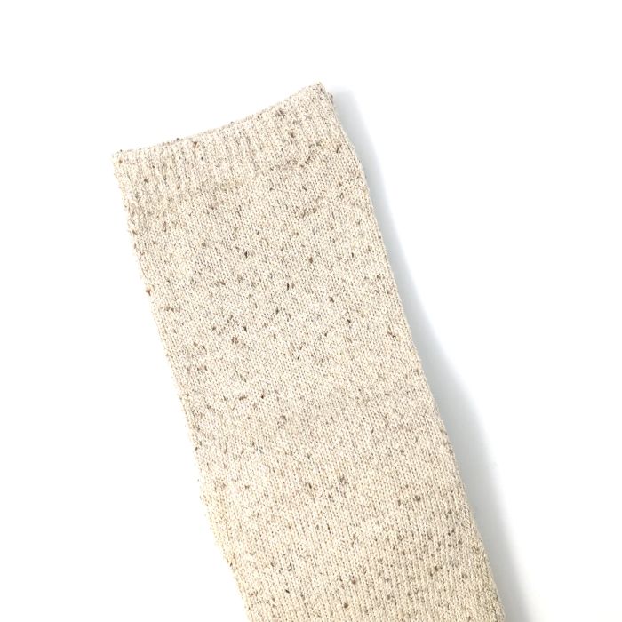 SOCKSTOREのNODAL（ノーダル）Cotton Silk Socks Beige｜アングル2