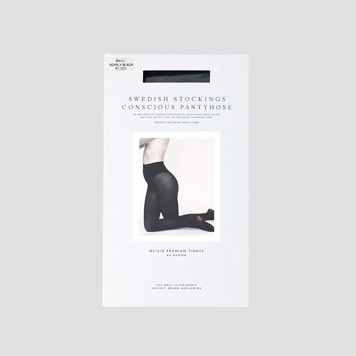 SWEDISH STOCKINGSiXEF[fBbV XgbLOjOlivia Tights Nearly black