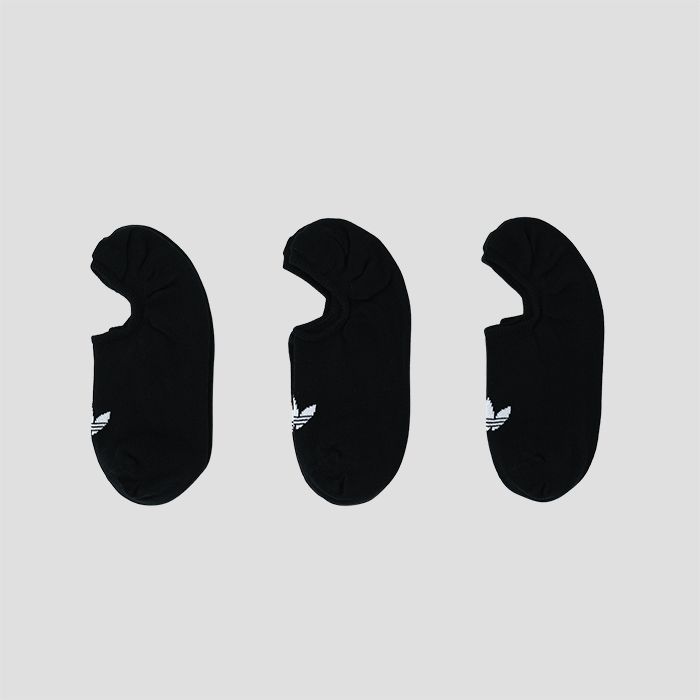 adidas(アディダス)adidas Originals ノーショー ソックス 3PACK BLACK