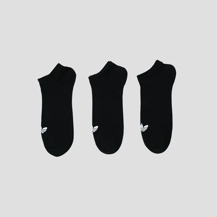 adidasiAfB_Xjadidas Originals IWiX TREFOIL LINER SOCKS 3PACK BLACK