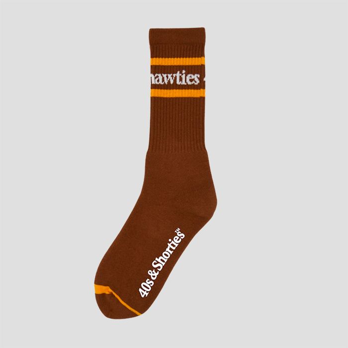 40s & ShortiesitH[eB[Y Ah V[eB[Yj40S & SHAWTIES SOCKS BROWN