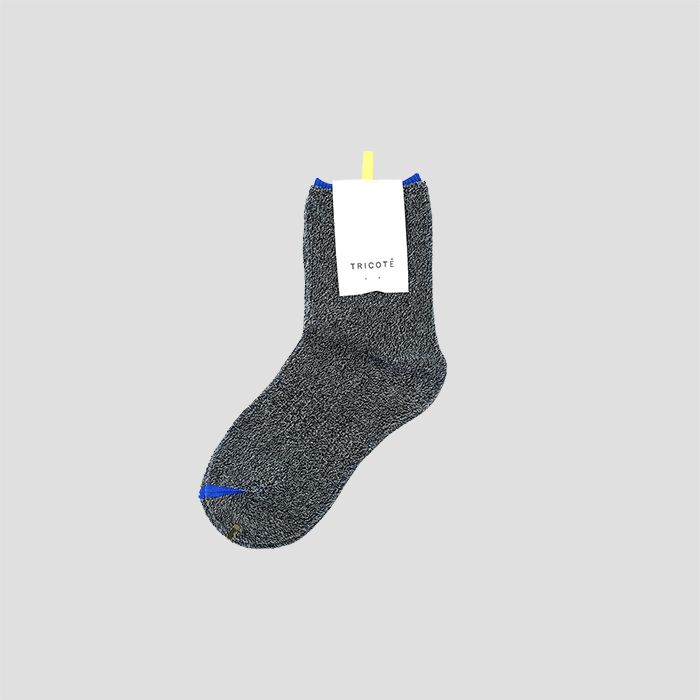 トリコテ 靴下 レディース TRICOTE（トリコテ）COLOUR TOWEL SOCKS（UNISEX）/ カラータオルソックス BLUE