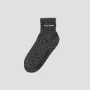 40s & Shorties(フォーティーズ アンド ショーティーズ)SPECKLE HALF SOCKS BLACK