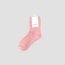 TRICOTE(トリコテ)COLOUR TOWEL SOCKS(UNISEX)/ カラータオルソックス PINK(4)