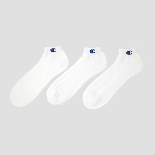 【SALE 20%OFF】Champion(チャンピオン)【ハーフパイル】ショートレングスソックス 3PACK WHITE(CMSCH302, CMSCY402) 【SALE 20%OFF】Champion(チャンピオン)【ハーフパイル】ショートレングスソックス 3PACK WHITE(CMSCH302, CMSCY402)