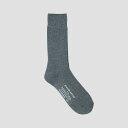 ATELIER BETON(アトリエベトン)COMFORT RIB PILE SOCKS TOP GRAY(222104)