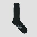 ATELIER BETON(アトリエベトン)COMFORT RIB PILE SOCKS BLACK