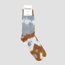 The Role designiUE[fUCjTIE-DYE SOCKS MENS GREY