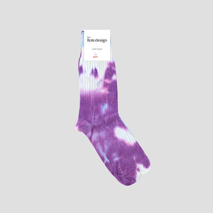 The Role designiUE[fUCjTIE-DYE SOCKS WOMENS SAX