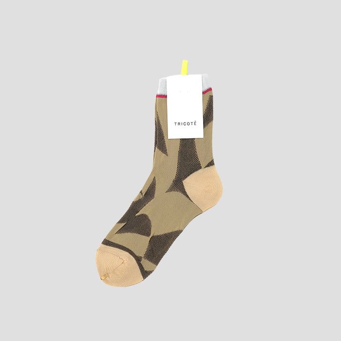 TRICOTEigRejMOVE SOCKS / [u\bNX BEIGE