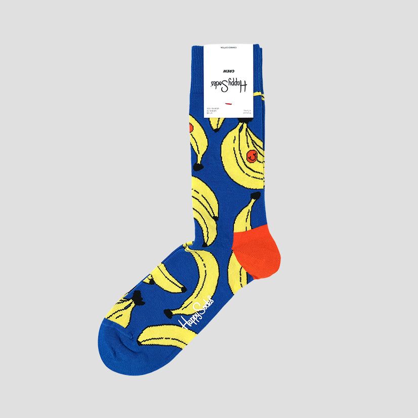 Happy Socks（ハッピーソックス）Banana Sock BLUE
