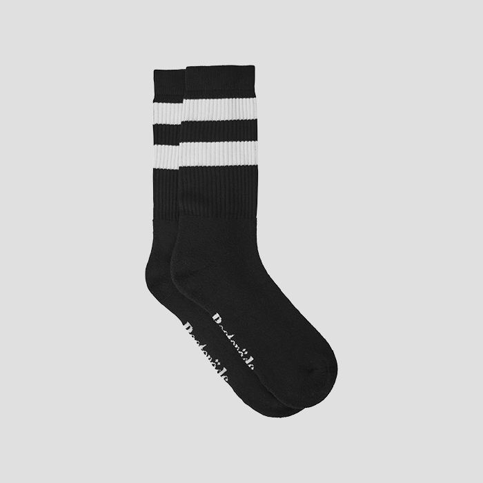 ResterodsiXebYjTENNIS SOCKS BAMBOO 3-PACK BLACK/WHITE