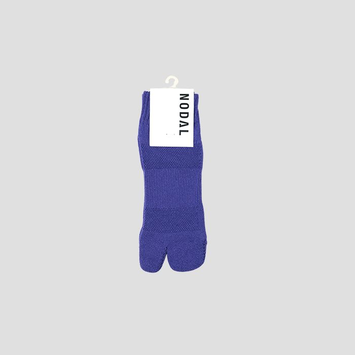 NODAL(ノーダル)Cotton Hemp Ankle Socks PURPLE