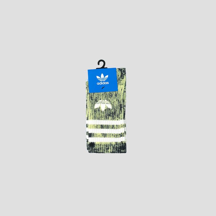 adidasiAfB_Xjadidas Originals TIEDYE SOCK ^C_C\bNX 2PACK LIME/BLUE