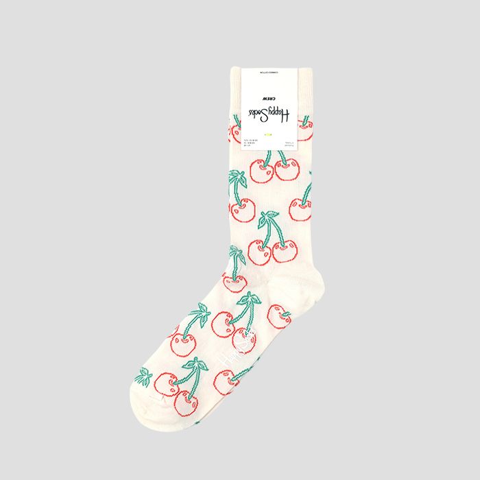 Happy Socksinbs[\bNXjCherry Sock