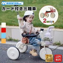 三輪車 かじとり 幼児用 手押し ガード付き 子供 室内 乗り物 おもちゃ 高級 デザイン 軽量 押し棒付き フリーペダル 前輪ロック 持ち運び シンプル 乗用玩具 乗り物 お祝い お誕生日 プレゼント 男の子 女の子 安心 2年保証