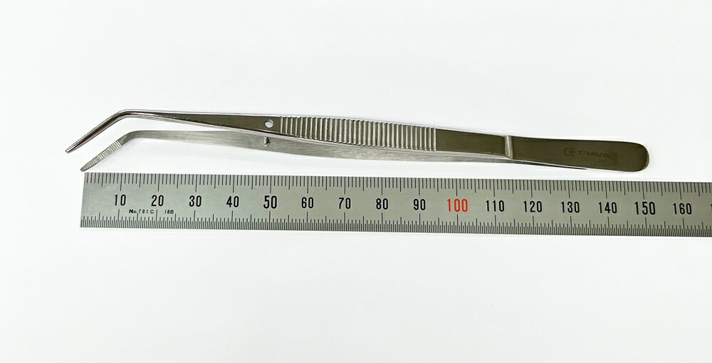 �ɥ��ġ��ԥ󥻥åȡ�L��������ͭ����ʤ��ꡡ��Ĺ��150mm/����8mm��TWEEZERS��Made in Germany