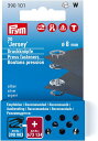 《Prym》プリム ヴァリオ ジャージー スナップボタン 8 mm シルバー リフィル リング型 390101 レザー クラフト 革 デニム ハンドメイド 手...