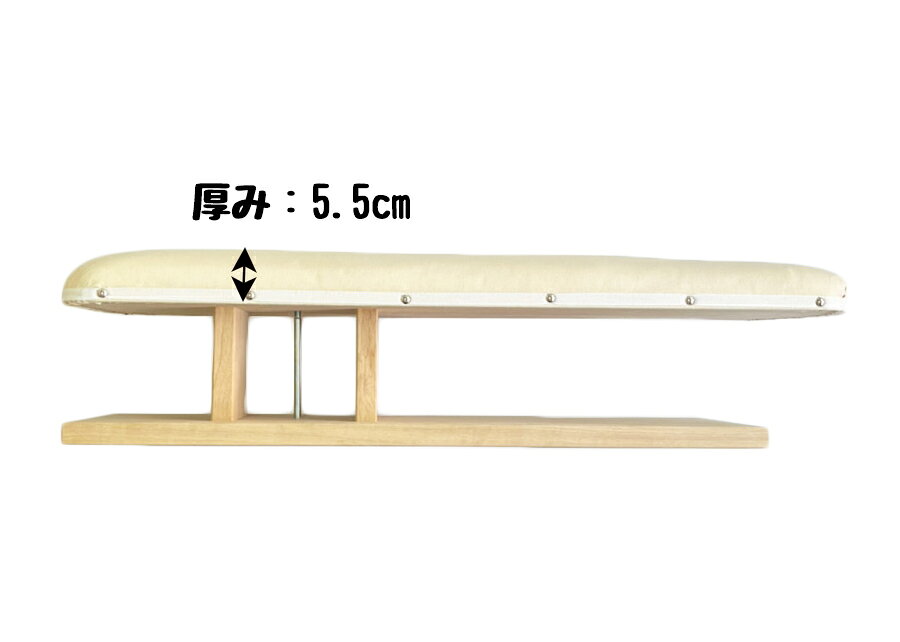 仕上馬10号（85x23cm）Pressing Board #10テーラーの必需品あらゆる箇所の仕上作業に最適　ADM　アダム sodeyama-10000371 アパレル・手芸のプロ用具 「匠」 サンプル画像3