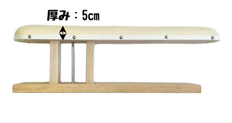 仕上馬12号（58x15cm）Pressing Board #12テーラーの必需品あらゆる箇所の仕上作業に最適 　ADM　アダム sodeyama-10000373 アパレル・手芸のプロ用具 「匠」 サンプル画像3