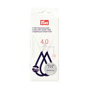 《Prym》プリム・エルゴノミックあみ針 YOGA（ケーブル針）　自在輪針　4.0mm/2本セット　191112 商品説明 人間工学に基いて作られた、あみ針。 先端はしずくのような形で目をすくいやすく快適です♪ 編針の両先端の間（パープルカラーの部分）が針金のように柔軟性があり、自由自在にあみ針の形を変えることができます。ヨガをしているかのようにあらゆる形を作れ、形を変えたまま形状を保たせておくことができる不思議なあみ針です。 カーディガンやベスト等にケーブル模様を編むとき・休み目をつくるときのホルダーに、とり繕うためのリペアフックとしてもOK。 軽量で疲れにくいので、目印として編み地にひっかけておくなど非常に便利に使えます♪ ※持ち手はラバー素材なので目が抜け落ちる心配はありませんが、糸や生地の材質よっては、ラバー部分との摩擦により目の移動がやりづらい場合がございます。 ※配送・お支払方法等の詳細はコチラをクリックしてください。