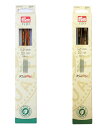《Prym》プリム・1530 あみ針 四角棒針 5本入 ナチュラルウッド・ダブルポイント 全長:20cm/(5.0/6.0mm) サステナブル 天然木材の編み針...