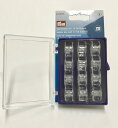 《Prym》プリム ドイツボビン プラスチック水平釜(厚型)12個セット20.5mm(直径)×11.5mm(高さ) 内径6.2mm 手芸 裁縫 洋裁 ミシン ケース収納 611 979