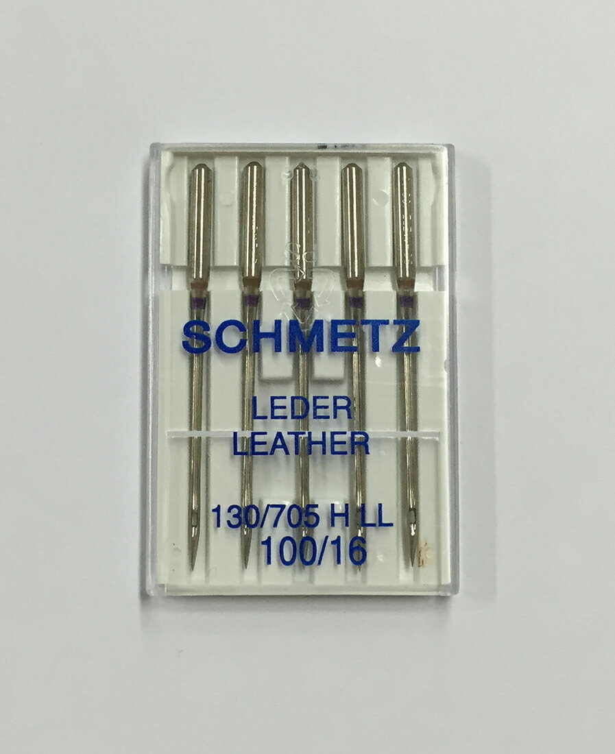 《SCHMETZ》シュメッツ　ドイツ製家庭用ミシン針　レザー（皮革専用）LEATHER130/705 H LL