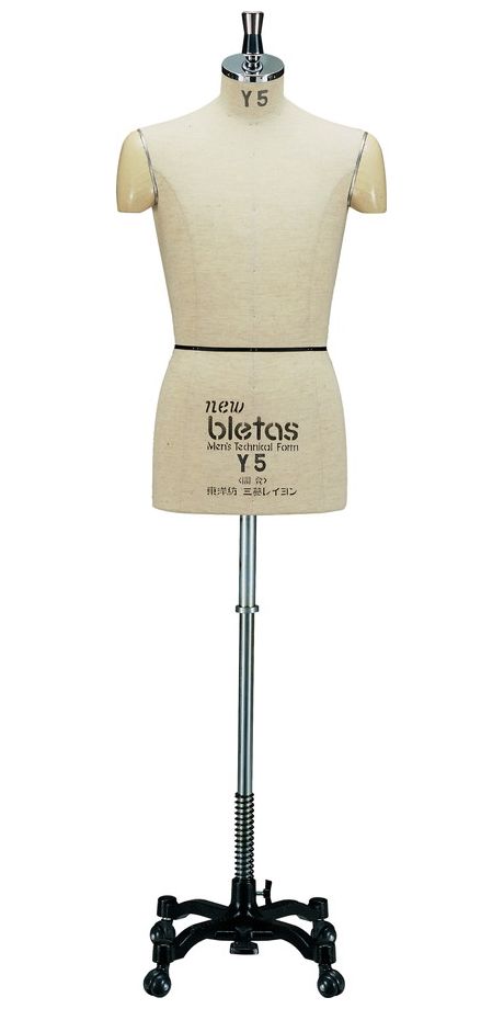 《キイヤ》 メンズ用ダミー new bletas ニューブレタス トルソボディ Y体型【※代引き不可】 (Torso)