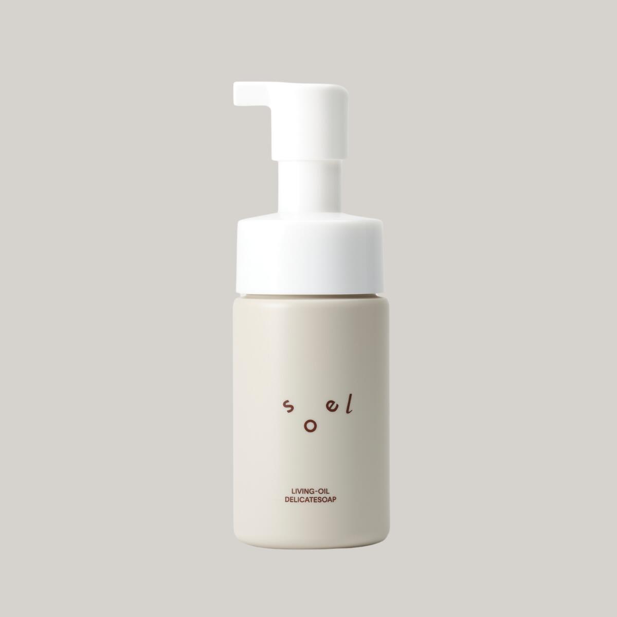 LIVING-OIL デリケートソープ 100mL フェミニンケア 保湿 天然由来成分 低刺激 天然の香り
