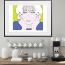 『全品SALEクーポン発行中』アート 絵 ポスター【BIG DIPPER☆】※フレーム別売り エモいポップイラスト ファッション デザイン A4 A3 A2【M...