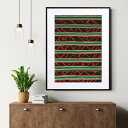 『全品SALEクーポン発行中』アート 絵 ポスター【A Tribe Called Quest Pattern III】※フレーム別売り モダン 模様 アブストラ...