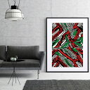 『全品SALEクーポン発行中』アート 絵 ポスター【A Tribe Called Quest Pattern IV】※フレーム別売り モダン 模様 アブストラク...