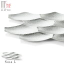 『全品SALEクーポン』【送料無料】錫 すずの器【能作 Sasa L】スズ100%の食器 日本製 和食器 洋食器 ディナー 高級食器 エムスタイル M.STYL...